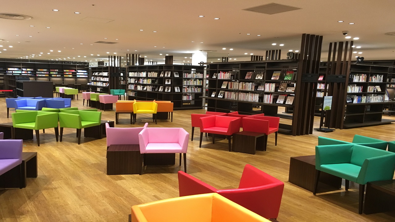 東急中央林間スクエアの図書館
